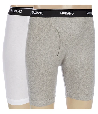 Murano Elastic Waist Boxer Briefs 2-Pack