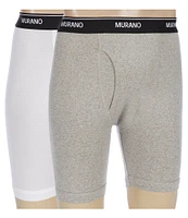 Murano Elastic Waist Boxer Briefs 2-Pack