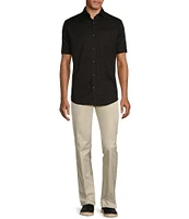 Murano Classic Fit Dobby Dot Short Sleeve Woven Shirt