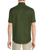 Murano Classic Fit Dobby Dot Short Sleeve Woven Shirt