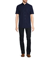 Murano Classic-Fit Solid Short-Sleeve Woven Shirt