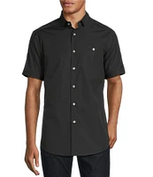 Murano Classic-Fit Solid Short-Sleeve Woven Shirt