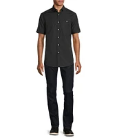 Murano Classic-Fit Solid Short-Sleeve Woven Shirt