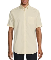 Murano Classic-Fit Solid Short-Sleeve Woven Shirt