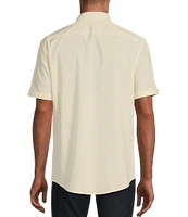 Murano Classic-Fit Solid Short-Sleeve Woven Shirt