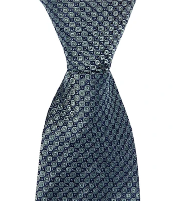 Murano Clementine Micro Neat Print 2 3/4#double; Silk Tie