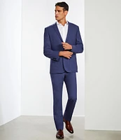 Murano Collezione Alex Slim Fit Performance Bi-Stretch Solid Suit Separates Flat Front Dress Pants