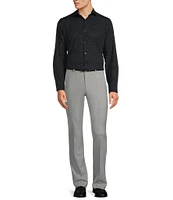 Murano Collezione Alex Slim Fit Performance Bi-Stretch Solid Suit Separates Flat Front Dress Pants