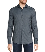 Murano Collezione Canclini Slim Fit Flannel Long Sleeve Woven Shirt