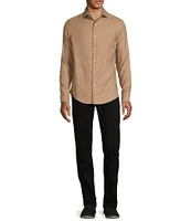 Murano Collezione Canclini Slim Fit Flannel Long Sleeve Woven Shirt