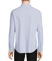 Murano Collezione Canclini Slim-Fit Herringbone Long-Sleeve Techno Woven Shirt