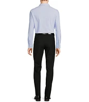 Murano Collezione Canclini Slim-Fit Herringbone Long-Sleeve Techno Woven Shirt