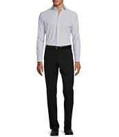 Murano Collezione Canclini Slim-Fit Herringbone Long-Sleeve Techno Woven Shirt
