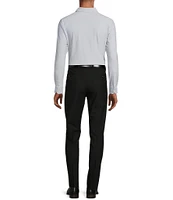 Murano Collezione Canclini Slim-Fit Herringbone Long-Sleeve Techno Woven Shirt