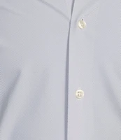 Murano Collezione Canclini Slim-Fit Herringbone Long-Sleeve Techno Woven Shirt