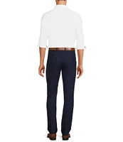 Murano Collezione Evan Extra Slim-Fit Performance Bi-Stretch Suit Separates Wool Blend Flat-Front Dress Pants