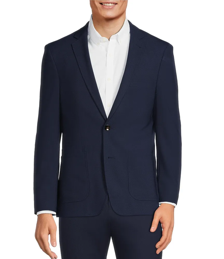 Murano Collezione Slim-Fit Performance Bi-Stretch Wool Blend Suit Separates Blazer