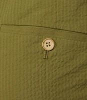 Murano Crocodile World Collection Alex Pintuck Seersucker Dress Pants