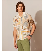 Murano Crocodile World Collection Alex Pintuck Seersucker Dress Pants