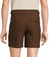 Murano Crocodile World Collection Jacquard Gurkha 6.5#double; Inseam Shorts