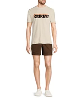 Murano Crocodile World Collection Jacquard Gurkha 6.5#double; Inseam Shorts