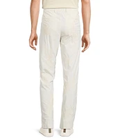 Murano Crocodile World Collection Lucas Fit Pleated Drawstring Embroidered Pants