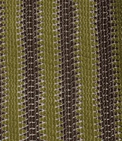 Murano Crocodile World Collection Open Weave Stripe Camp Collar Woven Shirt