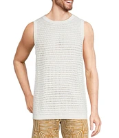 Murano Crocodile World Collection Open Weave Tank