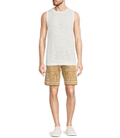 Murano Crocodile World Collection Open Weave Tank