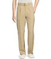 Murano Crocodile World Collection Relaxed Fit Belted Suit Separates Pleated Dress Pants