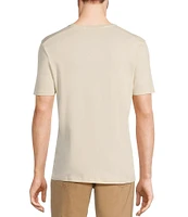 Murano Crocodile World Collection Slim Fit #double;Crikey#double; Flocked Short Sleeve T-Shirt