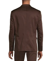 Murano Crocodile World Collection Slim Fit Sateen Suit Separates Blazer