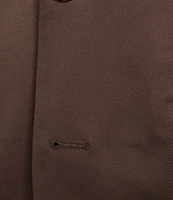 Murano Crocodile World Collection Slim Fit Sateen Suit Separates Blazer
