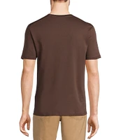 Murano Crocodile World Collection Slim Fit Velour Patch Short Sleeve T-Shirt