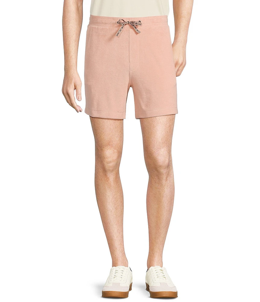 Murano Crocodile World Collection Terry Cloth 5.5#double; Inseam Shorts