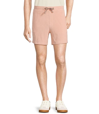 Murano Crocodile World Collection Terry Cloth 5.5#double; Inseam Shorts
