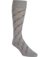 Murano Diagonal Stripe Crew Length Socks