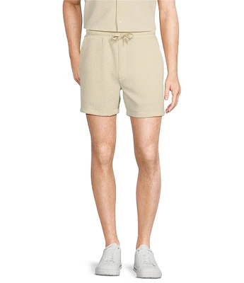 Murano Elastic Textured 5.5#double; Inseam Shorts