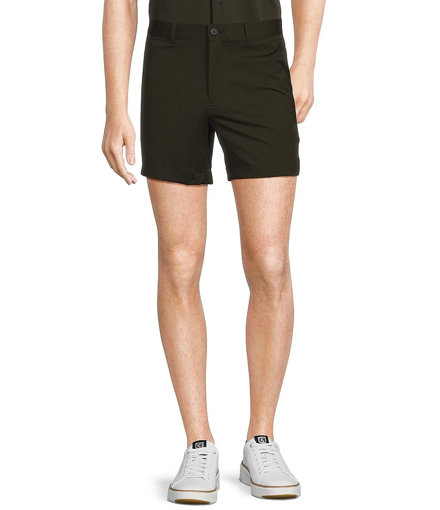 Murano Flat Front Performance 5.5#double; Inseam Shorts