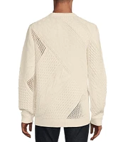 Murano Inflorescence Collection Solid Textured Sweater