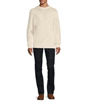 Murano Inflorescence Collection Solid Textured Sweater