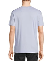 Murano Interdimensional Collection Slim Fit Velour Patch Screen Print Short Sleeve T-Shirt
