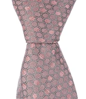 Murano Interlock Honeycomb 3 1/8#double; Silk Blend Tie