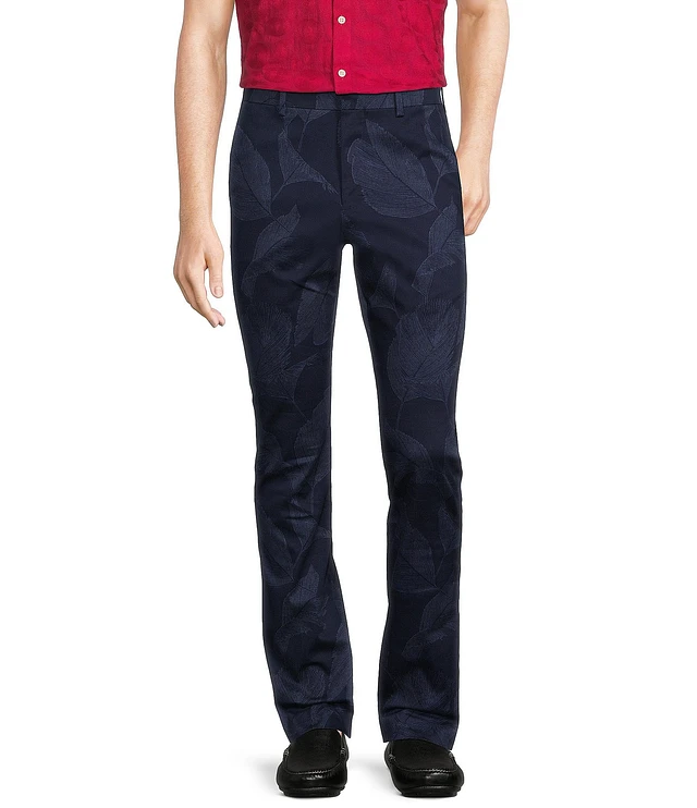 Murano Jewels of Jaipur Collection Evan Extra Slim Fit Palm Print Suit  Separates Dress Pants at Hamilton Place in Chattanooga, TN