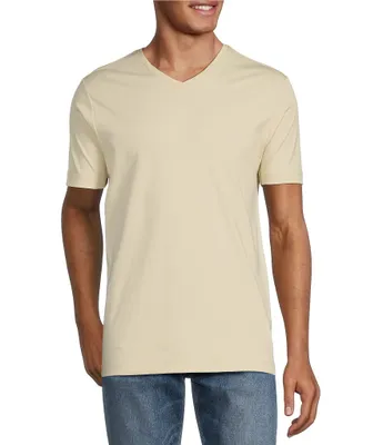 Murano Liquid Luxury Classic Fit Short Sleeve V-Neck T-Shirt