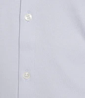 Murano Liquid Luxury Classic Fit Solid Coat Front Short Sleeve Woven Shirt