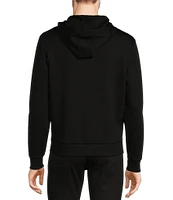 Murano Liquid Luxury Collection Slim Fit Color Block Full Zip Long Sleeve Zip-Front Hoodie