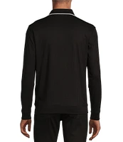 Murano Liquid Luxury Collection Slim Fit Long Sleeve Polo Shirt