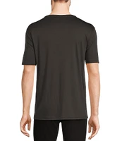 Murano Liquid Luxury Interlock Crew Neck Short Sleeve T-Shirt