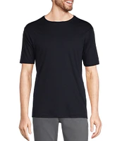 Murano Liquid Luxury Interlock Crew Neck Short Sleeve T-Shirt